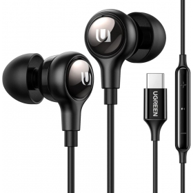 Ausinės Ugreen EP103 USB-C (30638) juodos