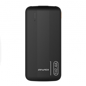 Batteria esterna Power Bank Awei P20K 5V/2.4A 10000mAh nero