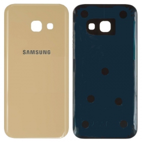 Samsung A320 Galaxy A3 2017 coperchio batteria posteriore (d'oro) (usato grade B, originale)