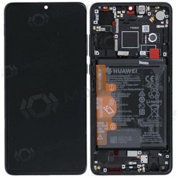 Huawei P30 (new version 2021) schermo / display (nero) (con una cornice e batteria) (service pack) (originale) Huawei P30 (new version 2021) schermo / display (nero) (con una cornice e batteria) (service pack) (originale)