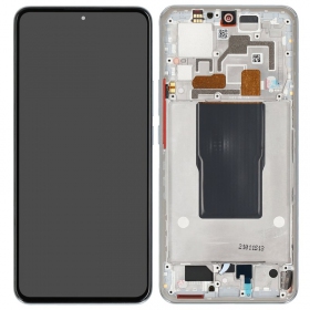 Xiaomi 12T / 12T Pro schermo / display (d'argento) (con una cornice) (Premium)