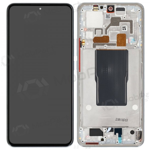 Xiaomi 12T / 12T Pro schermo / display (d'argento) (con una cornice) (Premium) Xiaomi 12T / 12T Pro schermo / display (d'argento) (con una cornice) (Premium)