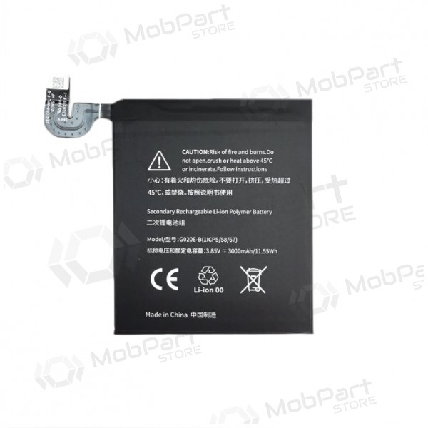 GOOGLE Pixel 3A batteria / accumulatore (3000mAh) GOOGLE Pixel 3A batteria / accumulatore (3000mAh)