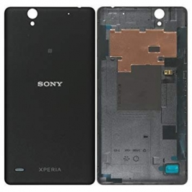 Sony E5333 Xperia C4 coperchio batteria posteriore (nero) (usato grade B, originale)