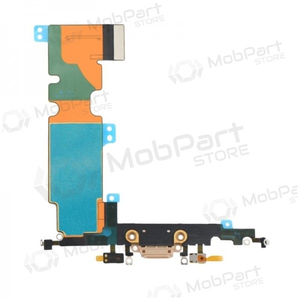 Apple iPhone 8 Plus connettore di ricarica (d'oro) (usato, originale) Apple iPhone 8 Plus connettore di ricarica (d'oro) (usato, originale)