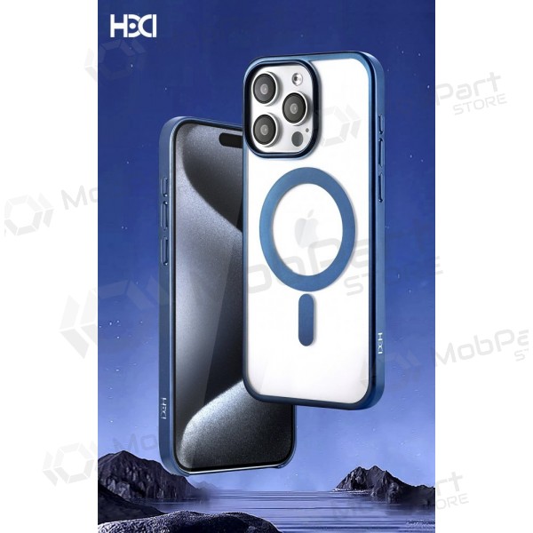 Custodia HDD Electro MagSafe Case Apple iPhone 16 Pro blu