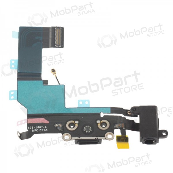 Apple iPhone 5S connettore di ricarica (nero) Apple iPhone 5S connettore di ricarica (nero)