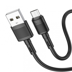 USB cavo Hoco X83 USB-A to MicroUSB 1.0m nero