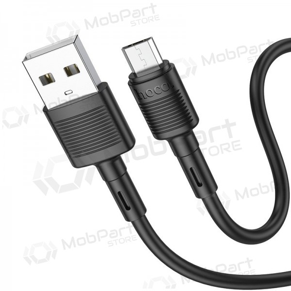 USB cavo Hoco X83 USB-A to MicroUSB 1.0m nero