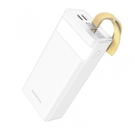 Batteria esterna Power Bank Borofone BJ18A 2xUSB 2A 30000mAh bianco