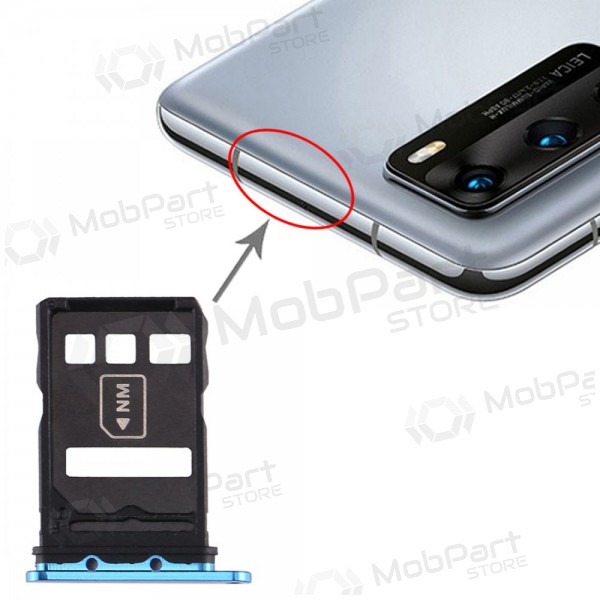 Huawei P40 Porta SIM blu (Deep Sea Blue)