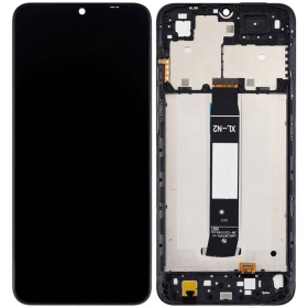 Xiaomi Redmi A1 / A1+ schermo / display (nero) (con una cornice) (Premium)