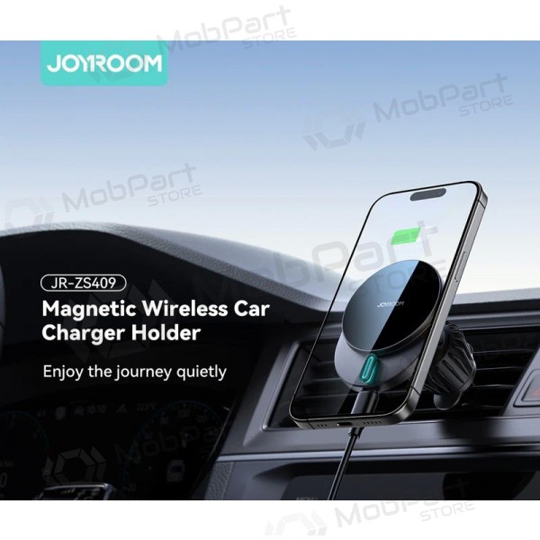 Automobilinis laikiklis-caricatore Joyroom JR-ZS409 MagSafe 15W nero