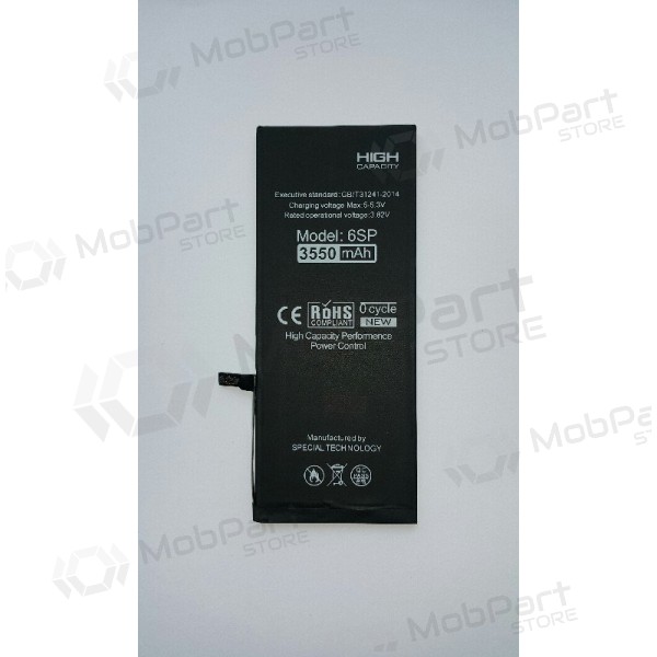Apple iPhone 6S Plus batteria / accumulatore (maggiore capacità) Apple iPhone 6S Plus batteria / accumulatore (maggiore capacità)