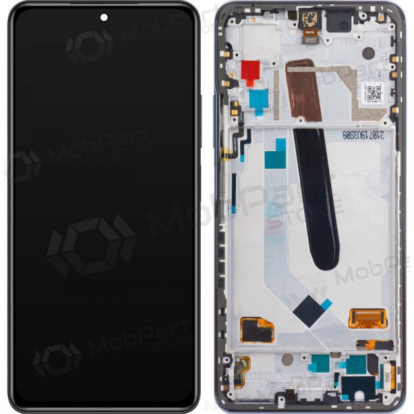 Xiaomi Poco F3 / Mi 11i / Mi 11X / Mi 11X Pro schermo / display (nero) (con una cornice) (service pack) (originale)