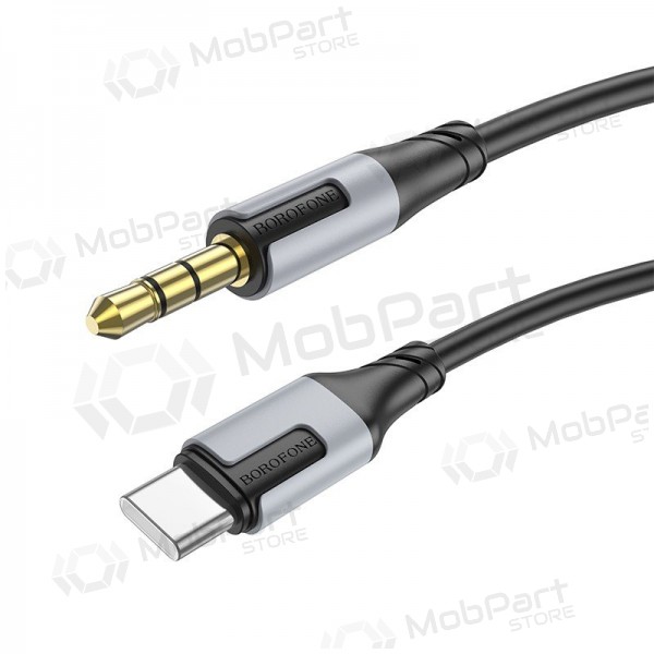 Audio cavo Borofone BL19 USB-C to 3,5mm nero