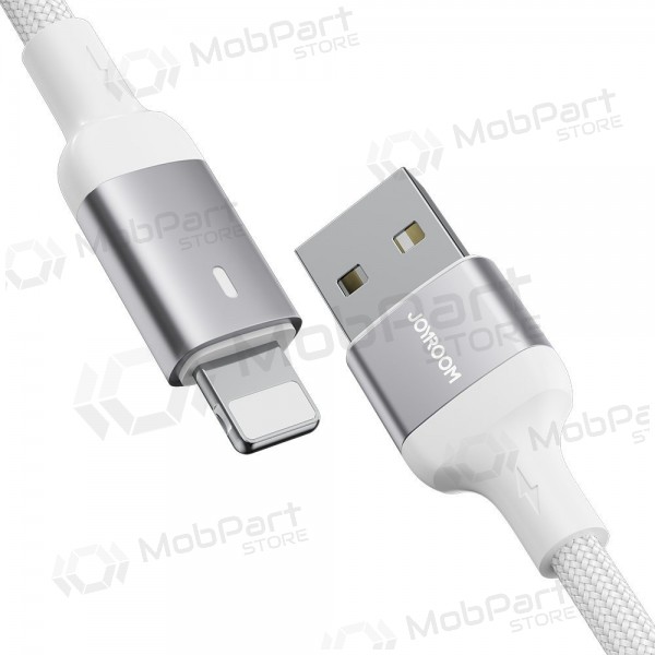 USB cavo Joyroom S-UL012A10 USB to Lightning 2.4A 1.2m bianca