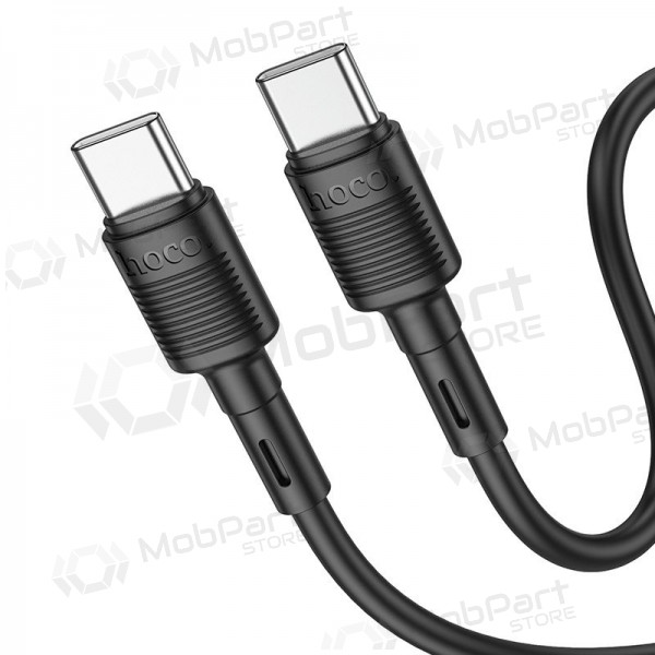USB cavo Hoco X83 60W Type-C to Type-C 1.0m nero