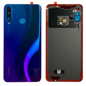 Huawei P30 Lite / P30 Lite New Edition 2020 48MP coperchio batteria posteriore (Peacock Blue) (usato grade B, originale)
