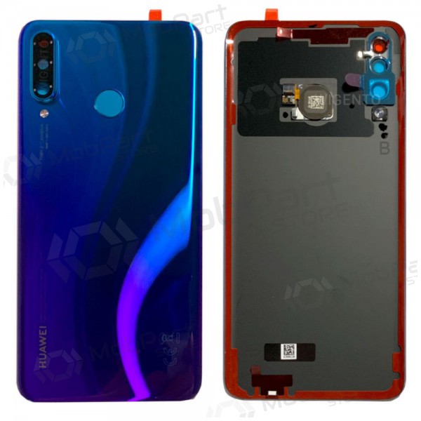 Huawei P30 Lite / P30 Lite New Edition 2020 48MP coperchio batteria posteriore (Peacock Blue) (usato grade B, originale)