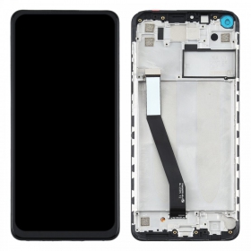 Xiaomi Redmi Note 9 schermo / display (grigio) (con una cornice) (originale)