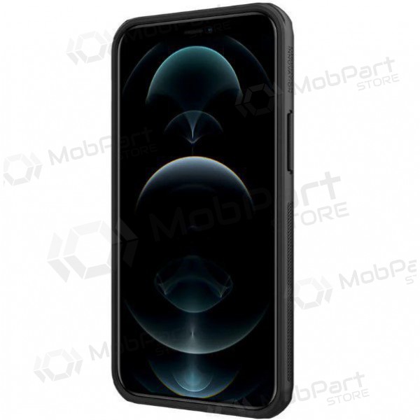Apple iPhone 15 Pro custodia „Nillkin Frosted Shield“ (nero)