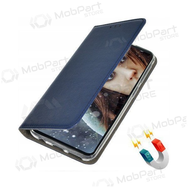 Xiaomi Redmi A5, Poco C71 (173,45x79,35x8,45) custodia a portafoglio - Smart Magnetic (blu scuro)