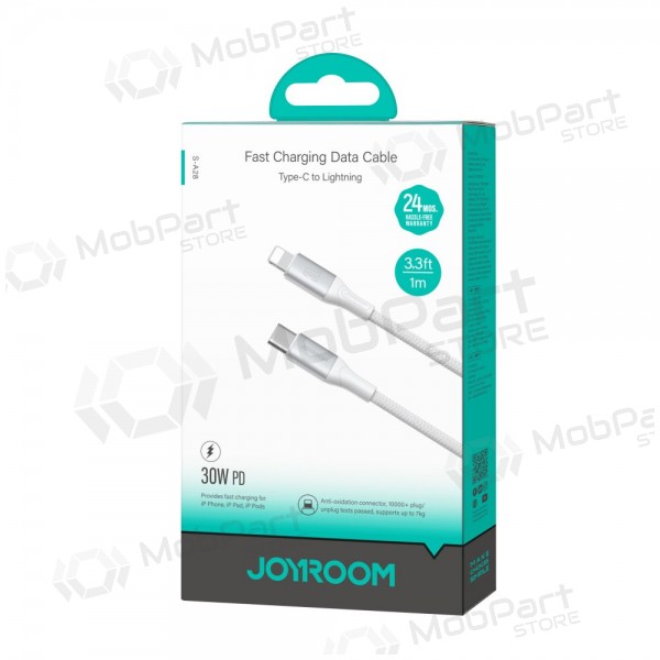 USB cavo Joyroom S-A28 USB-C to Lightning 30W 1.0m bianca