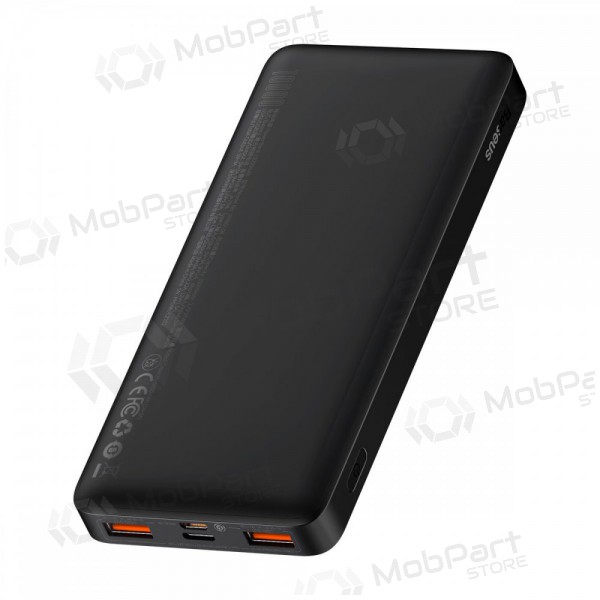 Batteria esterna Power Bank Baseus Bipow 20W 10000mAh + MicroUSB 0.25m nero PPBD050301 Batteria esterna Power Bank Baseus Bipow 20W 10000mAh + MicroUSB 0.25m nero PPBD050301