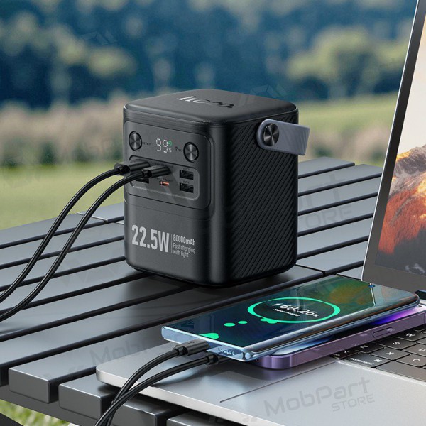 Batteria esterna Power Bank Hoco J152 22.5W+PD20W 80000mAh nero Batteria esterna Power Bank Hoco J152 22.5W+PD20W 80000mAh nero