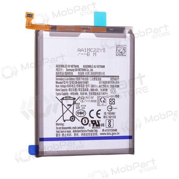 Samsung Galaxy A51 batteria, akumuliatorius (EB-BA515ABY) Samsung Galaxy A51 batteria, akumuliatorius (EB-BA515ABY)