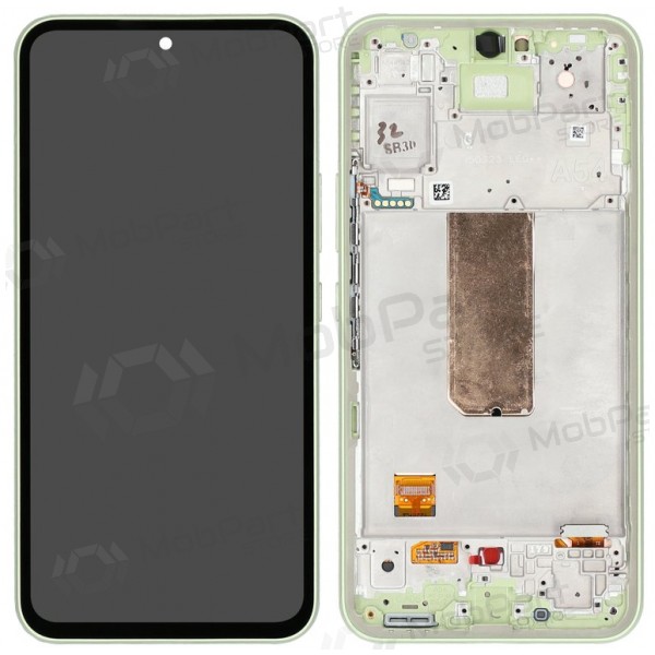 Samsung Galaxy A54 schermo / display (verde chiaro) (con una cornice) (originale)
