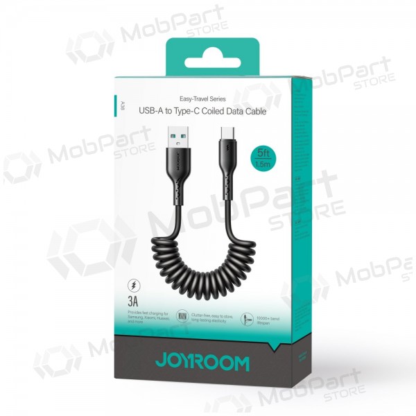 USB cavo Joyroom SA38-AC3 USB to USB-C 3A 1.5m nero