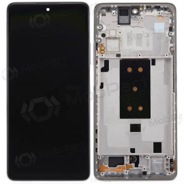 Xiaomi 11T 5G / 11T Pro 5G schermo / display (bianca) (con una cornice) (originale) Xiaomi 11T 5G / 11T Pro 5G schermo / display (bianca) (con una cornice) (originale)