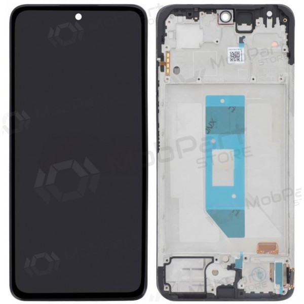 Xiaomi Redmi Note 14 4G (EU version) schermo / display (nero) (con una cornice) (originale)