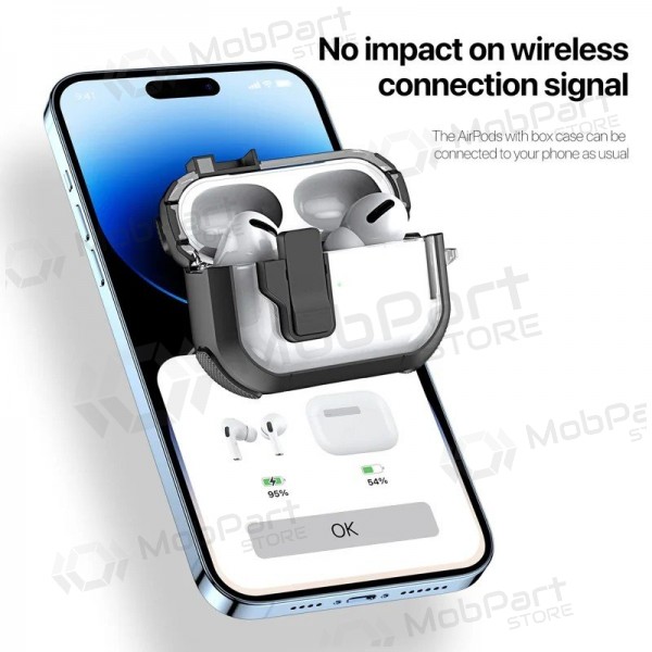 Custodia Dux Ducis PECN Apple AirPods 4 bianca
