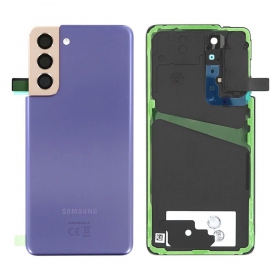 Samsung G991 Galaxy S21 5G coperchio batteria posteriore (Phantom Violet) (usato grade C, originale)