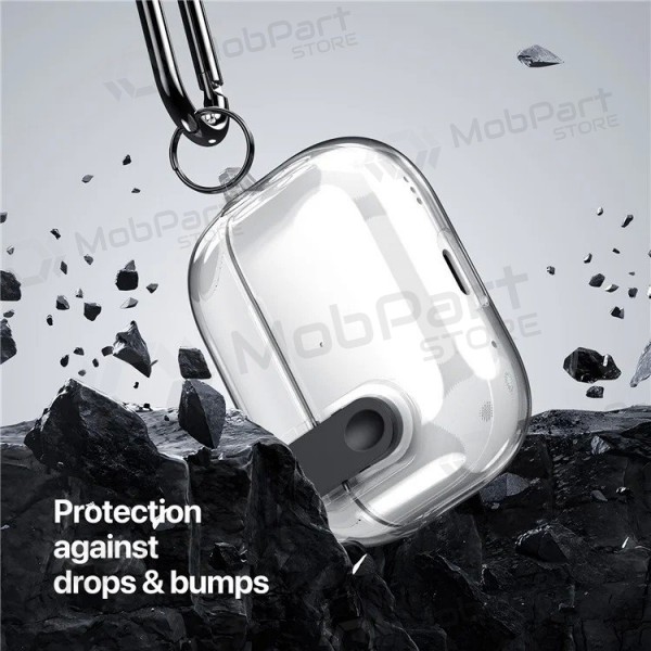 Custodia Dux Ducis PECL Apple AirPods 1/2 grigio