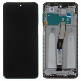 Xiaomi Redmi Note 9 Pro schermo / display (verde) (con una cornice) (service pack) (originale)