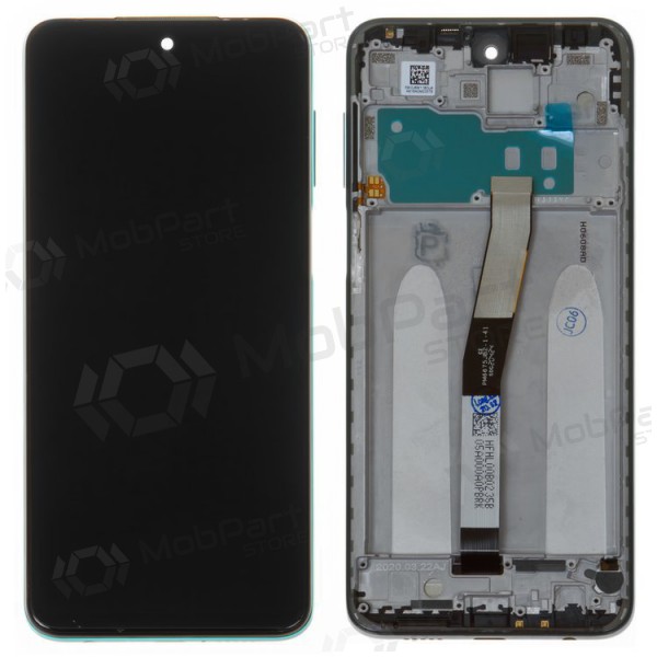 Xiaomi Redmi Note 9 Pro schermo / display (verde) (con una cornice) (service pack) (originale) Xiaomi Redmi Note 9 Pro schermo / display (verde) (con una cornice) (service pack) (originale)