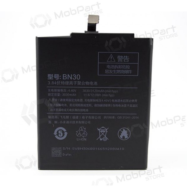 Xiaomi Redmi 4A (BN30) batteria / accumulatore (3030mAh) Xiaomi Redmi 4A (BN30) batteria / accumulatore (3030mAh)