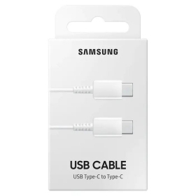 USB cavo Samsung EP-DA705BWEGWW Type-C - Type-C 1.0m (bianca) (OEM)