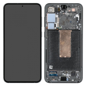 Samsung Galaxy S23+ schermo / display (žalia) (con una cornice) (originale)