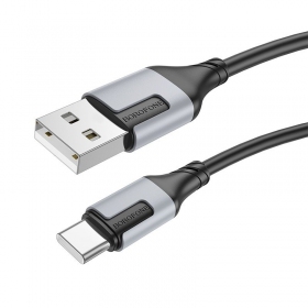 USB cavo Borofone BX101 USB-A to USB-C 1.0m nero