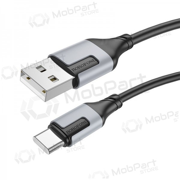USB cavo Borofone BX101 USB-A to USB-C 1.0m nero
