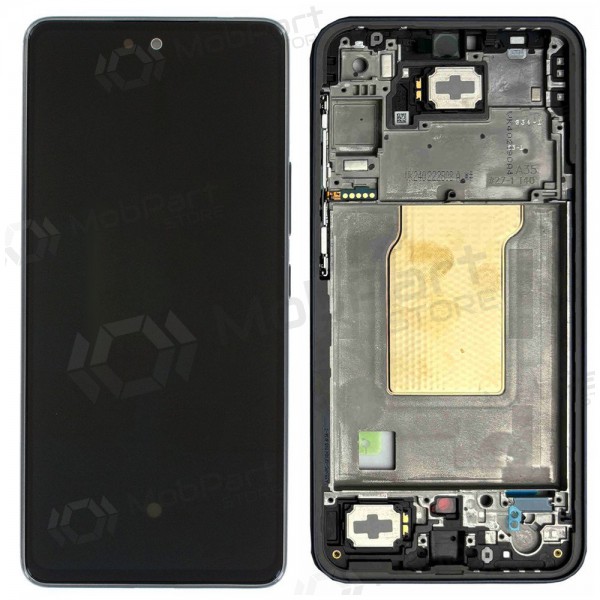 Samsung Galaxy A35 5G schermo / display (nero) (con una cornice) (originale) Samsung Galaxy A35 5G schermo / display (nero) (con una cornice) (originale)