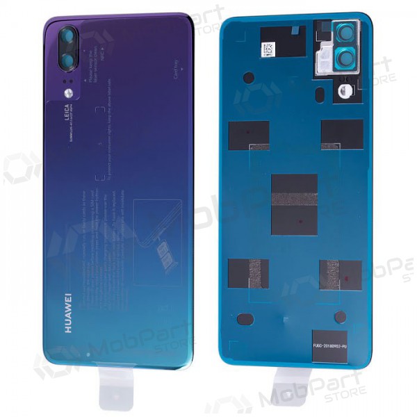 Huawei P20 coperchio batteria posteriore (Twilight) (usato grade C, originale)