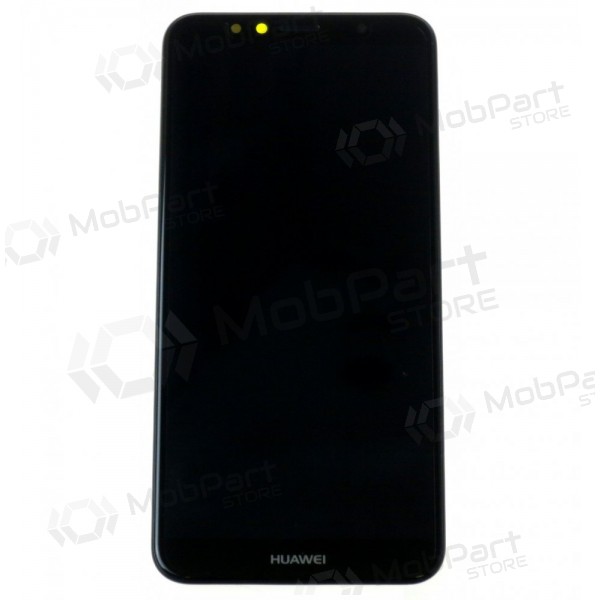 Huawei Y6 2018 / Y6 Prime 2018 schermo / display (nero) (con una cornice e batteria) (service pack) (originale)