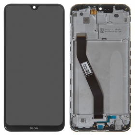 Xiaomi Redmi 8 / 8A schermo / display (nero) (con una cornice) (originale)
