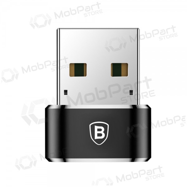 Adattatore Baseus Type-C to USB-A nero CAAOTG-01
